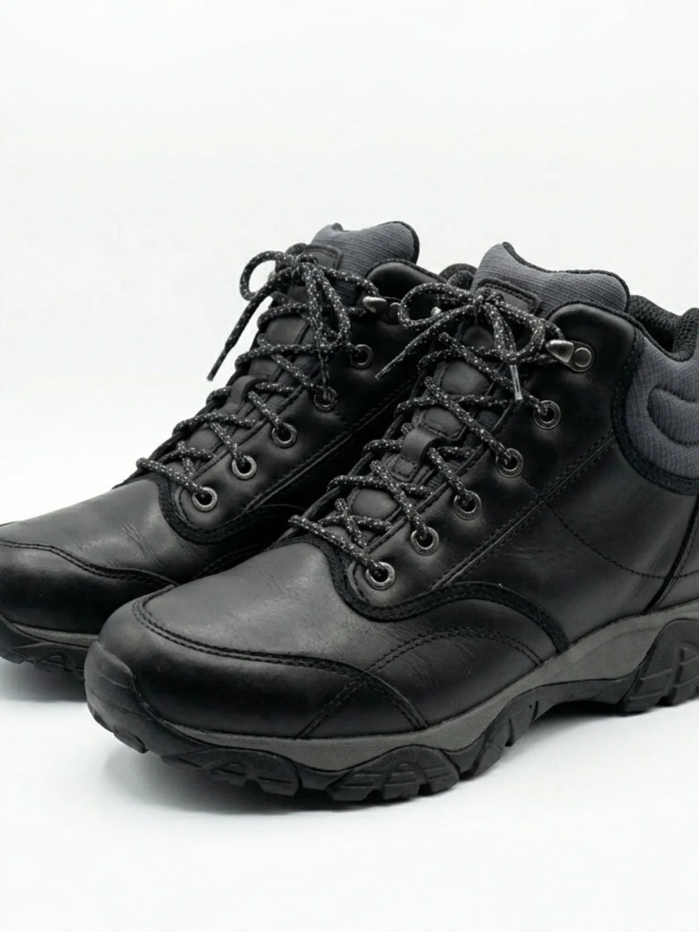 Merrell Black Leather Waterproof Hiking Boots l
